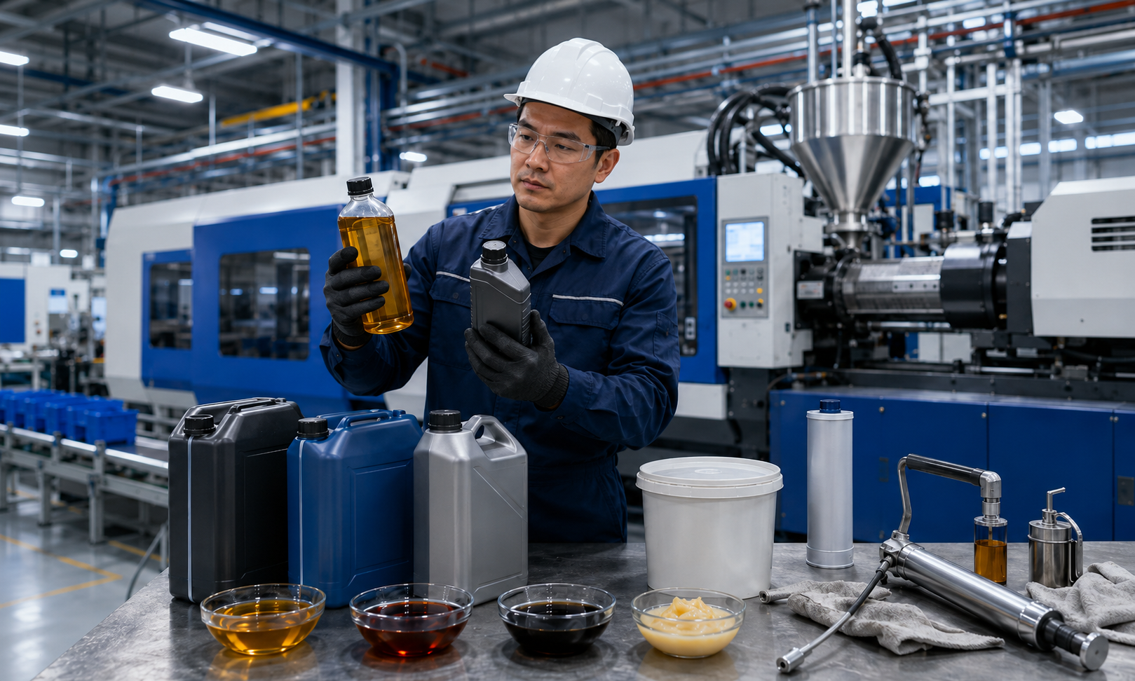 Chọn đúng các loại dầu công nghiệp cho ngành nhựa là điều tiên quyết